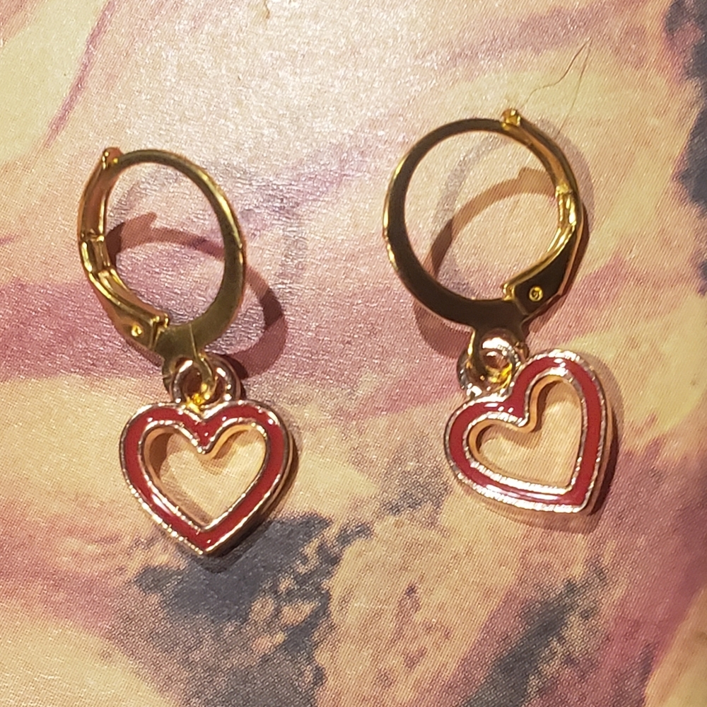 Small Heart Earrings